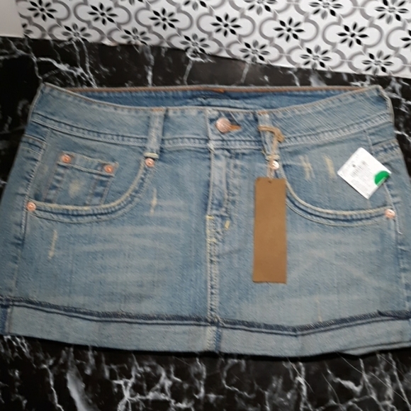 Refuge denim mini skirt new with tags 9 - Picture 1 of 4